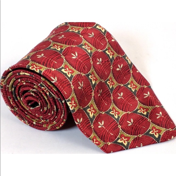 ❌SOLD❌ Robert Talbott Tie Best of Class Mens Red - Picture 3 of 8